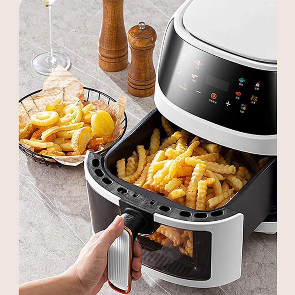 Freidora de Aire SilverCrest 8L con Visualización Interior | Cocina Saludable y Eficiente