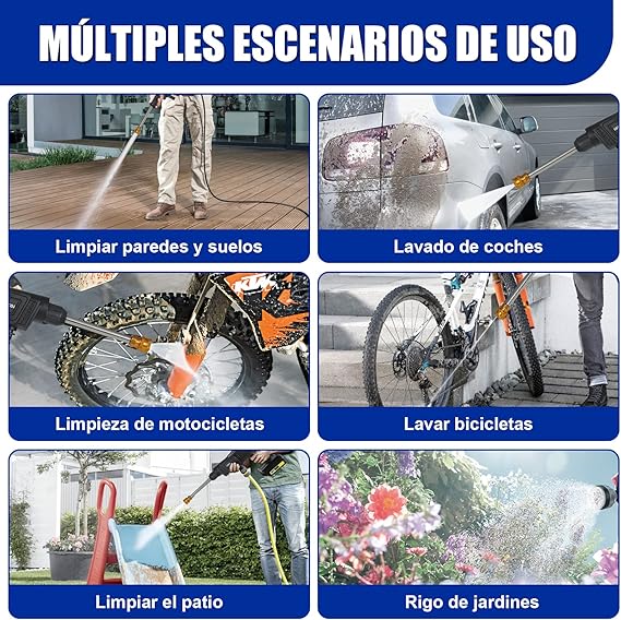 HIDROLAVADORA PORTATIL 1 BATERIA (48V)