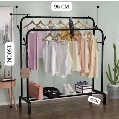 🧥 Perchero Doble Todo-en-Uno