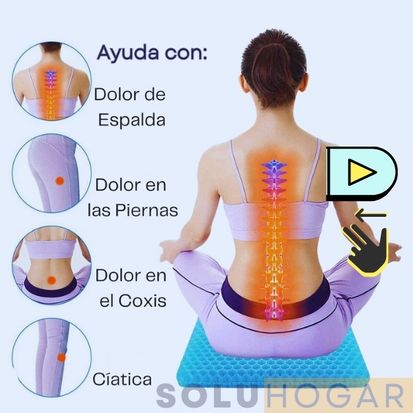 COJIN AZUL EN GEL AZUL (COMFORT RELAX)