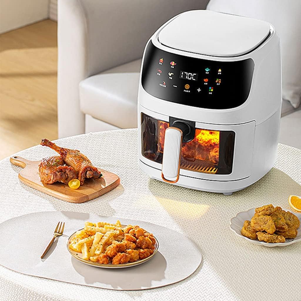 Freidora de Aire SilverCrest 8L con Visualización Interior | Cocina Saludable y Eficiente